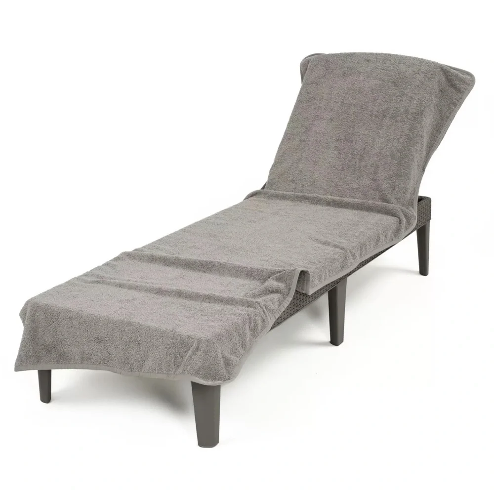 Chaise Lounge Cover with Pocket. Oversized 86” x 30” x 16”. - Picture 1 of 5